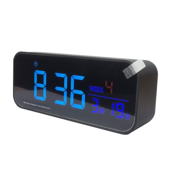 LED CLOCK PT-6797BW